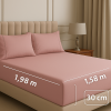 Kit Jogo de Cama 600 Fios Ponto Palito Conforto Premium para suas noites